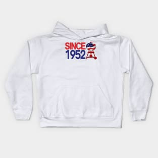 Grill Giants Since1952 USA Front Print Kids Hoodie